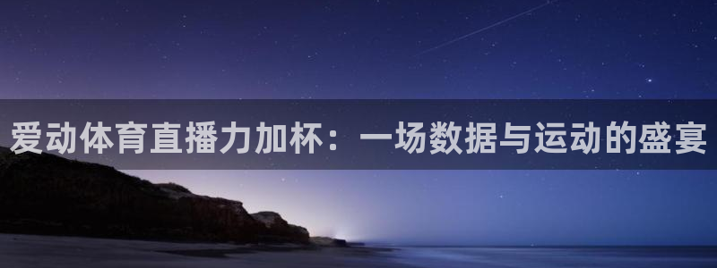 24直播视频：爱动体育直播力加杯：一场数据与运动的盛宴